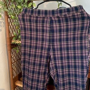 Urban Outfitters Plaid Print Pants